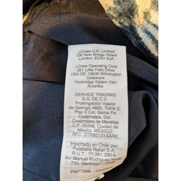 J Crew Womens Skirt Large‎ A Line Midi Floral Pockets - Picture 8 of 10